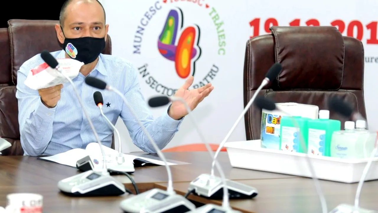 Daniel Băluță: „În fiecare clasă vom avea un kit sanitar, ce va în permanență completat, care cuprinde biocide, săpun dezinfectant, măști pentru toți copiii”