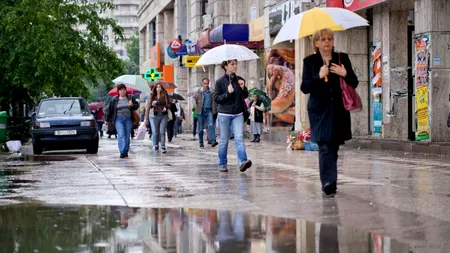 ATENȚIONARE COD GALBEN în zilele de 28 și 29 mai. PROGNOZA METEO ANM