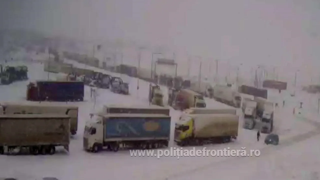 Un Punct de Trecere a Frontierei din România a fost închis. Restricții de trafic și pentru PTF Bechet