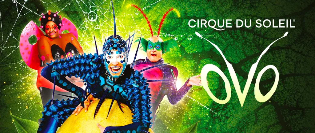 Cirque du Soleil revine la București cu cel mai nou show, OVO