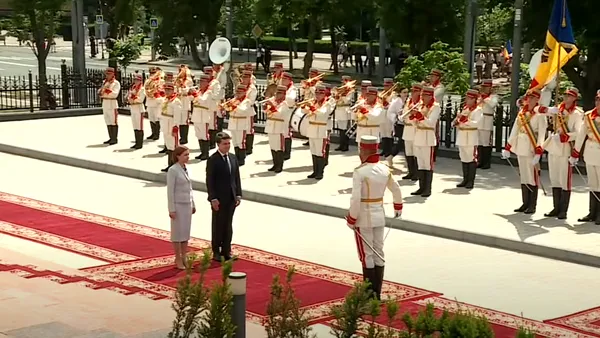 Nicuşor Dan, vizită oficială în Republica Moldova. Prima ÎNTREVEDERE oficială cu Maia Sandu