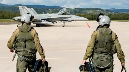 Forțele armate canadiene încep misiunea NATO de poliție aeriană în România