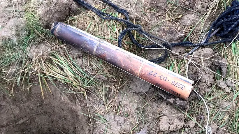 O rachetă a căzut într-o comună din județul Vâlcea: „Rusească nu este, sau nu vreau să cred că este”