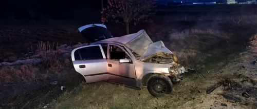 FOTO-VIDEO | Impact violent între două mașini pe DN 65, în județul Olt. Patru persoane au murit și trei au fost rănite