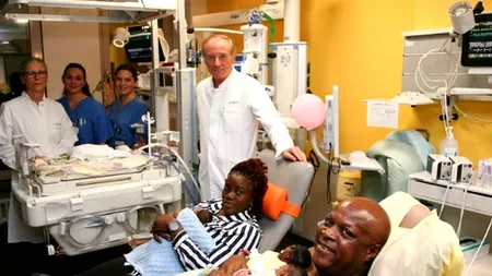 Cinci nemți mititei. O mamă din Germania a fost binecuvântată cu cvintupleți