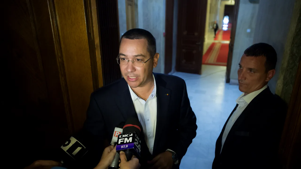 Ponta își anunță proiectul politic. Cine nu va face parte din el. 