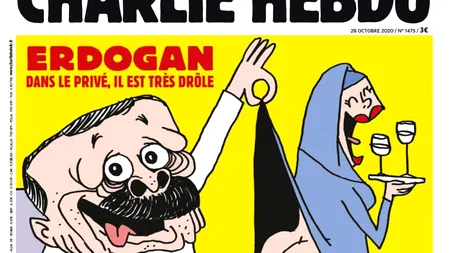 Erdogan, caricaturizat și el de Charlie Hebdo! Președintele Turciei va lua foc după ce va vedea asta!