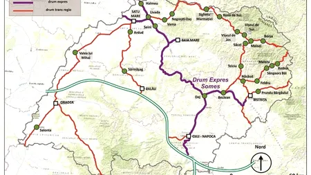 CNAIR a semnat contractul pentru elaborarea Studiului de Fezabilitate al viitorului Drum Expres Cluj – Dej