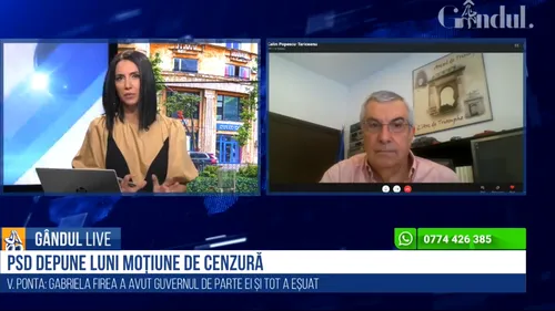 GÂNDUL LIVE. Călin Popescu Tăriceanu, liderul ALDE: „Guvernul Orban va pica!” / „Avem un deficit grav de democrație”