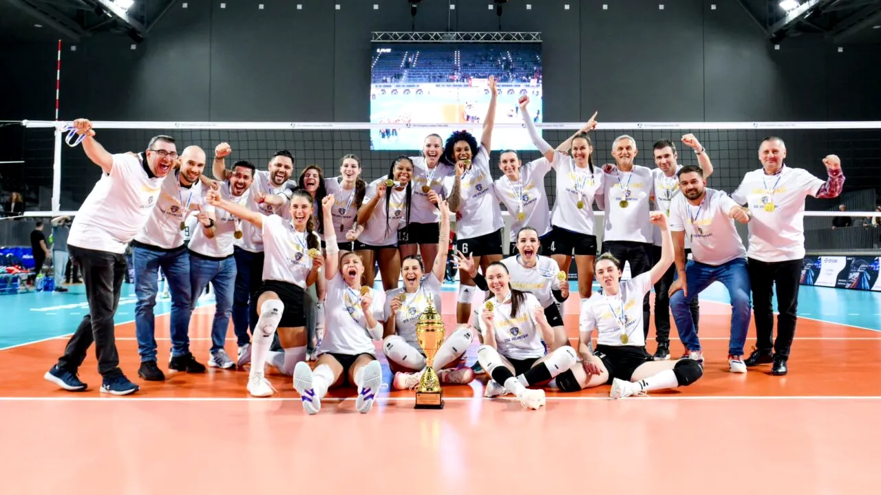 CSO Voluntari a scris ISTORIE! A devenit campioana României la volei feminin