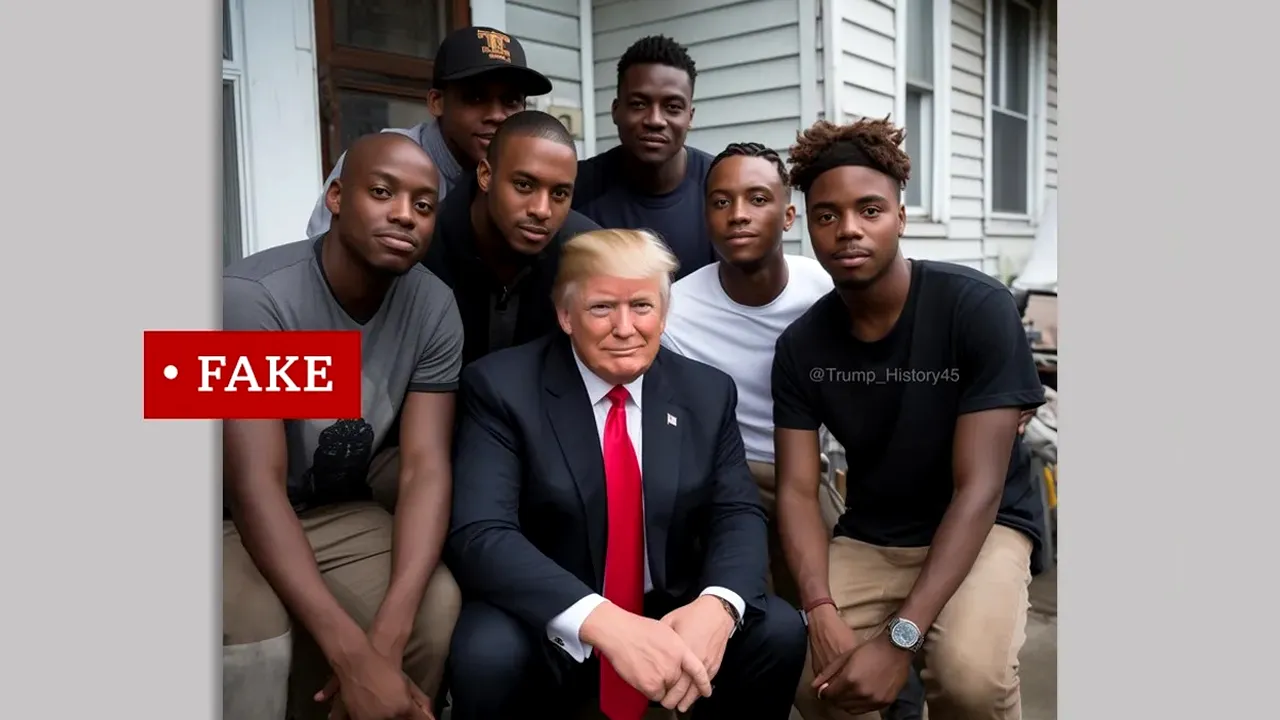 Susținătorii lui Donald Trump țintesc alegătorii de culoare. Dezbatere în SUA după apariția unor imagini false create cu AI