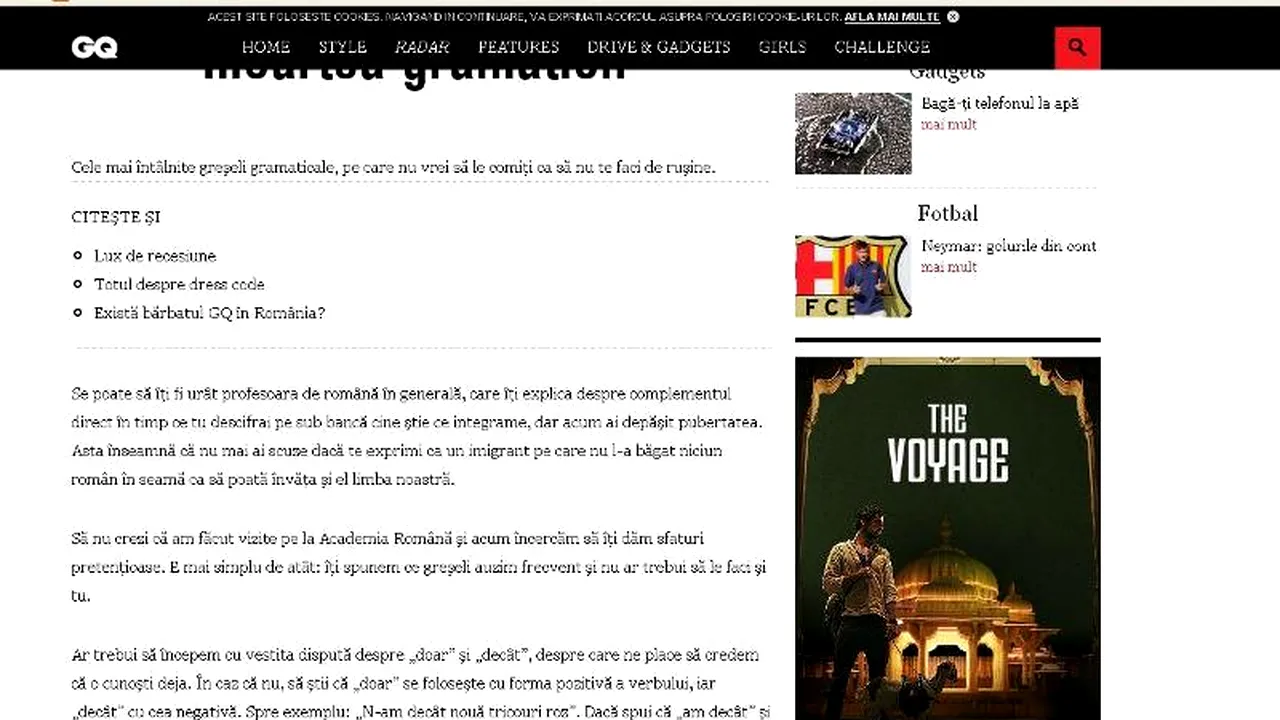 Lecția de gramatică devenită viral pe Facebook a fost 