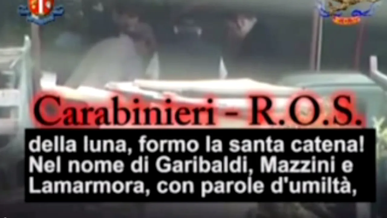 Filmare realizată în PREMIERĂ:  jurământul depus de către mafioți față de clanurile lor - VIDEO
