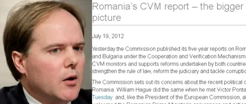 Ambasadorul britanic la București, despre raportul pe Justiție al CE: Este incredibil că în Parlamentul României sunt infractori condamnați