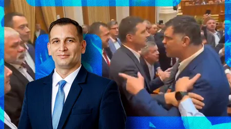 VIDEO | Scandalul din Parlament, ajuns în presa de limbă maghiară/ Ghiță, despre „urecheala” aplicată senatorului USR: Am vrut să îl apăr pe Ciolacu