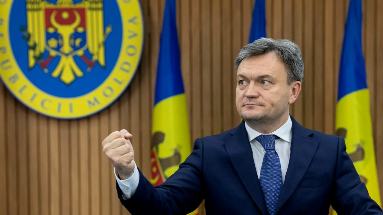 Dorin Recean, premierul Moldovei: 