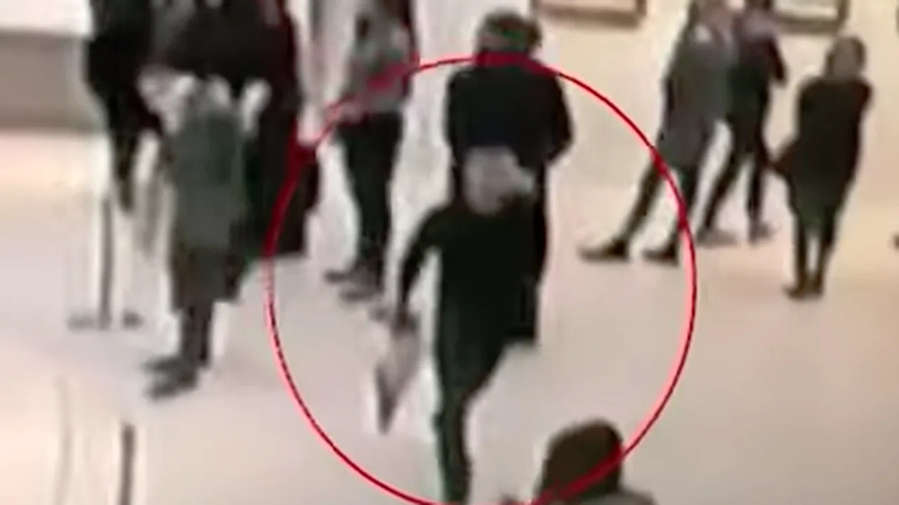 Un hoț îndrăzneț FURĂ UN TABLOU din Galeriile Tretiakov, sub privirile vizitatorilor