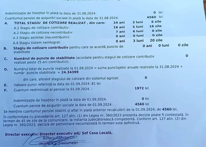Câți lei va primi la pensie un român, după recalculare, dacă a lucrat 16 ani cu carte de muncă