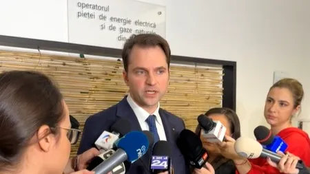 Sebastian Burduja, după ședința Comandamentului de Iarnă: „Nu există niciun fel de RISC ca românii să rămână fără gaz sau fără energie electrică”