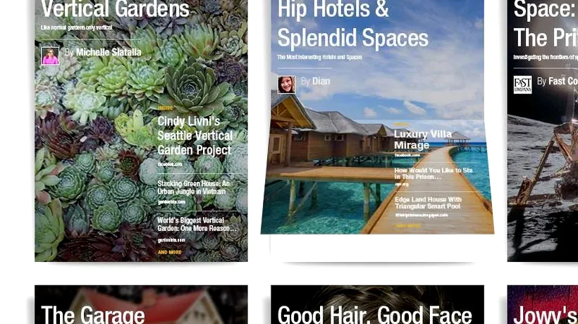 Revistele Flipboard pot fi acum accesate și de pe web