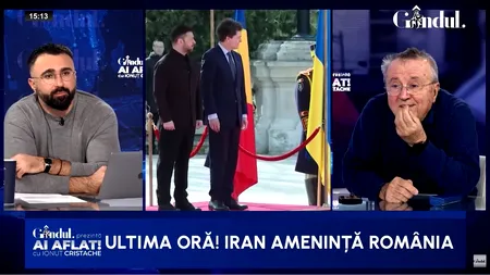 Ion Cristoiu, reacție după ce Iranul a amenințat România: „Problema e tărăboiul cu parteneriatul SUA, trebuia să-l înghițim pe Zelenski a doua zi”