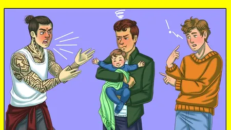 Test de inteligență pentru genii | Care dintre acești 3 bărbați e tatăl copilului din imagine?