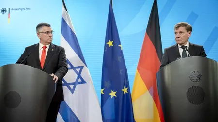 Ministrul german de Externe: RECUNOAȘTEREA unui stat palestinian acum ar trimite 