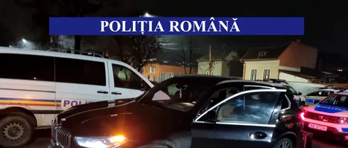 Autoturism furat din SUA, condus de o tânără din Mureș prin județul Cluj. Mașina a fost confiscată de polițiștii din Huedin