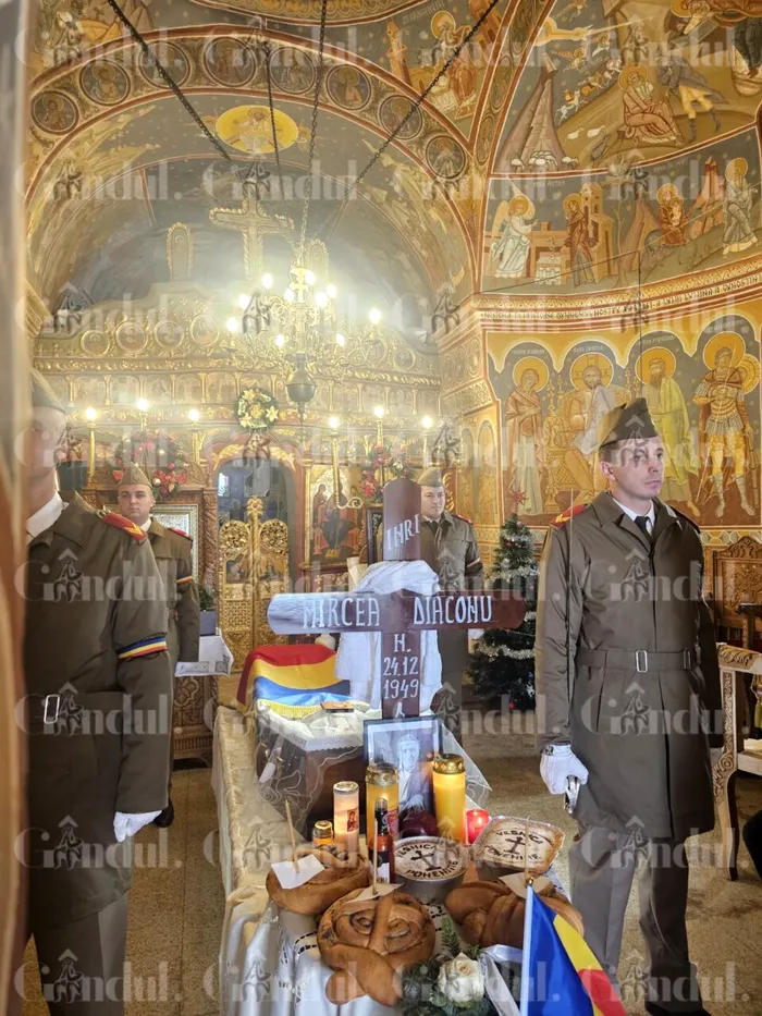 Funeralii Mircea Diaconu, înmormântare Săftica