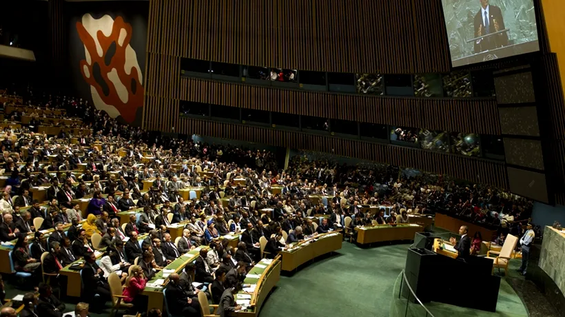 Luni, la ONU - festinul geopolitic al secolului
