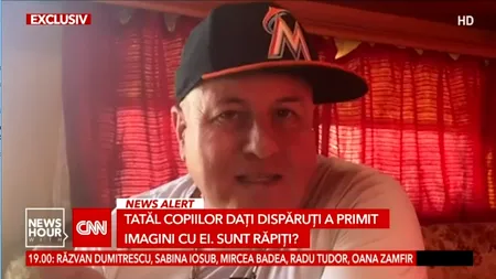 Tatăl copiilor dați dispăruți a primit imagini cu ei. Cei trei minori de 7, 9 şi 11 ani, din localitatea Sântandrei, sunt ai unui milionar cunoscut