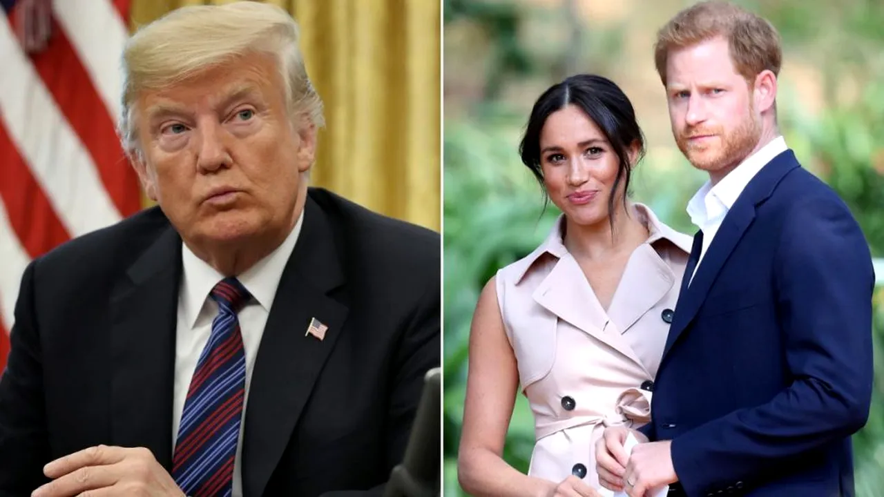 Trump, atac la Meghan Markle! Prințul Harry, ironizat: „Îi urez mult succes!” - VIDEO