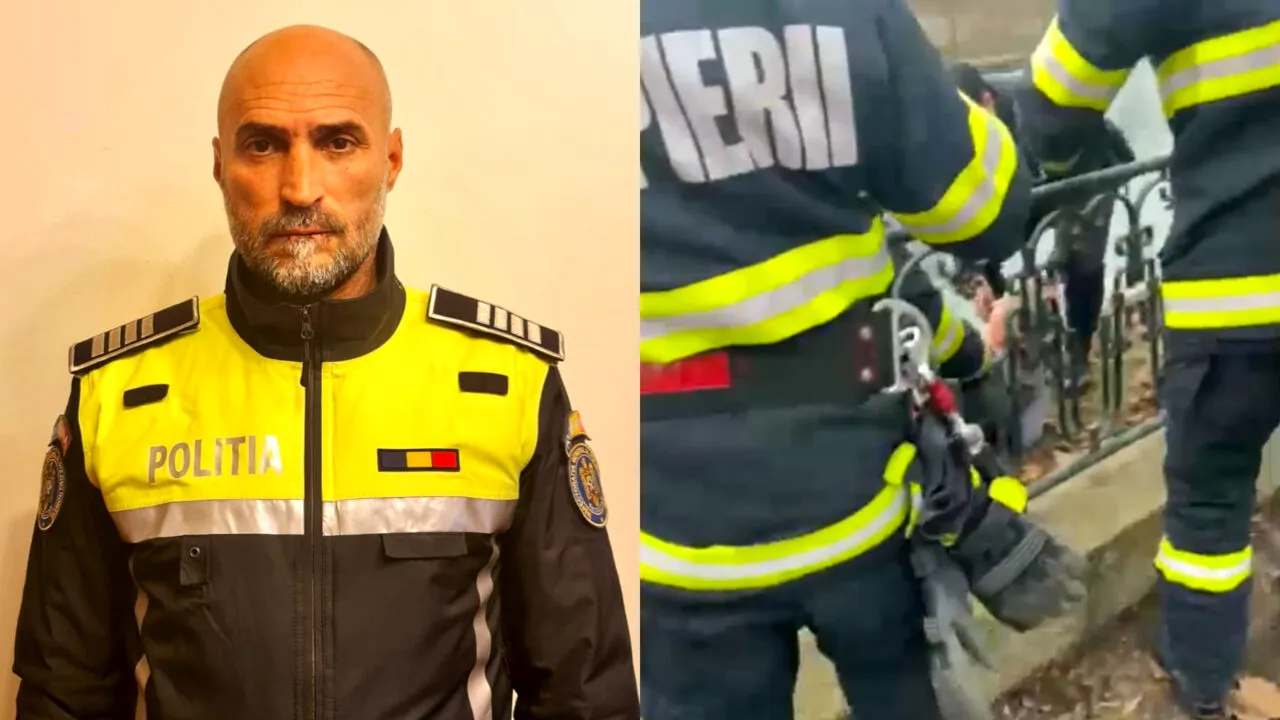 „O femeie amenință că-și ia viața! E pe cheiul Dâmboviței!” Polițistul Cosmin a salvat-o în ultima clipă