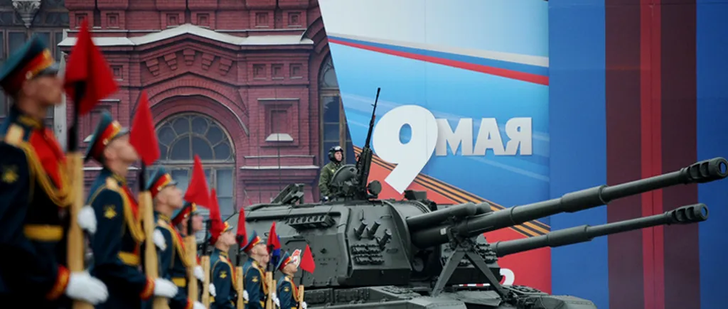 Paradă militară în Piața Roșie din Moscova, pentru a sărbători victoria din 1945 - VIDEO