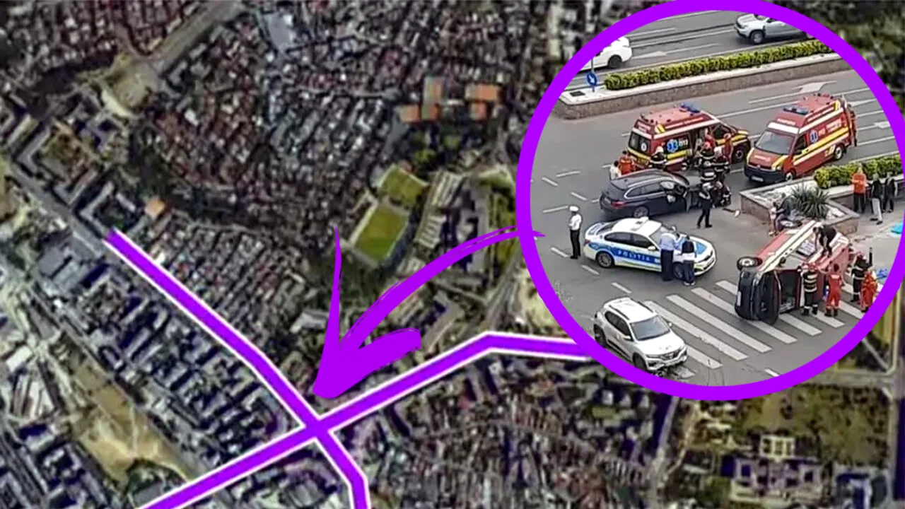 Cea mai periculoasă intersecție din București. Motivul pentru care s-au produs cele mai multe accidente