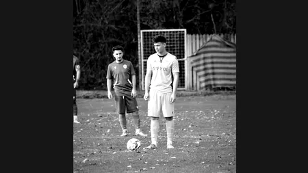 El este fotbalistul de la CSM Slatina care a murit în apele Oltului. Flavius avea doar 19 ani și a pierit după ce s-a răsturnat cu un skijet