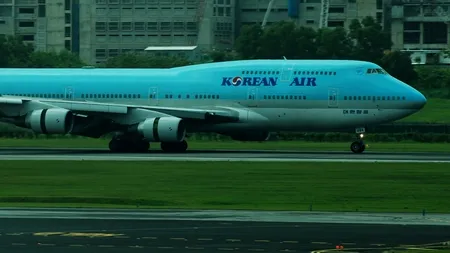 Un avion al companiei Korean Air a aterizat de urgență la Tokyo