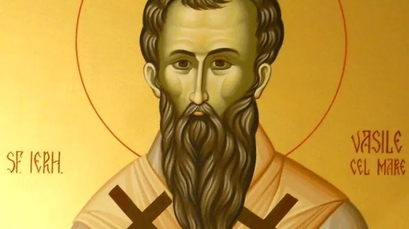 Sfântul Vasile, unul dintre cei mai mari ai Bisericii Ortodoxe, sărbătorit pe 1 ianuarie