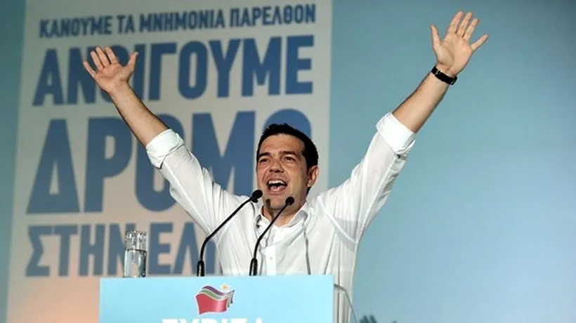 ALEGERI ÎN GRECIA. Alexis Tsipras, liderul Syriza, va fi desemnat premier în această după-amiază