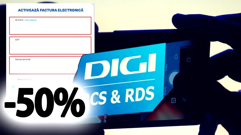 Digi RCS-RDS România micșorează abonamentele cu 50%. Ce trebuie să faci
