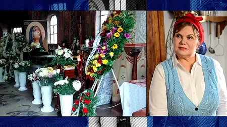 UPDATE: VIDEO | Apropiații și-au luat adio de la actrița Natașa Raab / Artista a fost înmormântată la Cimitirul „Ungureni” din Craiova