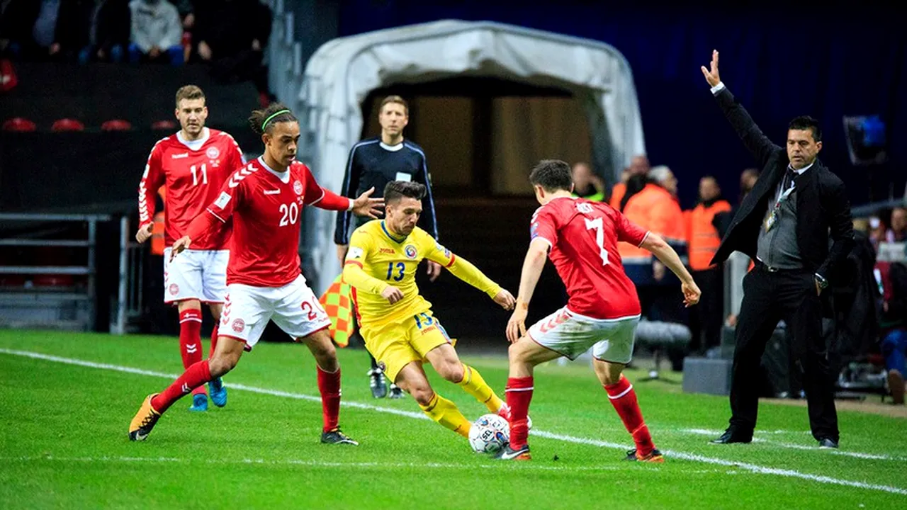 România termină fără înfrângere preliminariile pentru CM 2018. Cuvinte incredibile spuse de Becali despre dinamovistul Contra