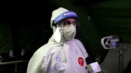 MĂRTURII. Asistent medical, veteran în teatrele de operații, în lupta împotriva COVID-19: „Acolo eram îmbrăcați în costum cu vestă antiglonț și cască, cu 18-20 de kilograme pe noi, aici condițiile sunt mai grele”