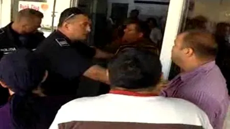 Intervenție a Poliției la Spitalul de Urgență din Sibiu, unde au făcut scandal 50 de romi conduși de Dorin și Daniel Cioabă 