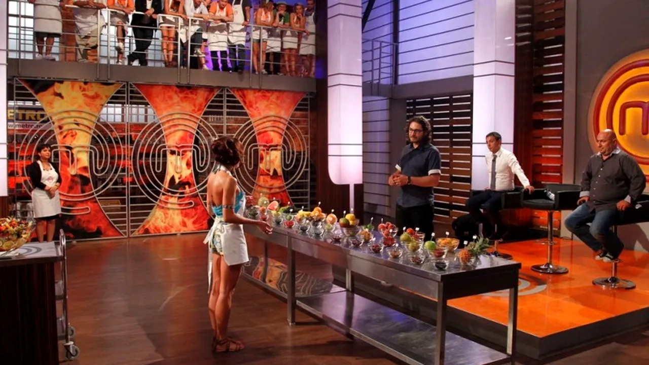 MASTERCHEF - Proba celebrității, urmărit de 2 milioane de români. Cine este prima vedetă care a părăsit show-ul culinar