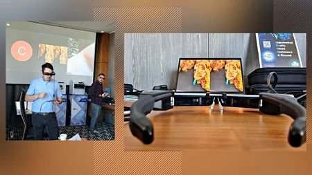 VIDEO EXCLUSIV | Vizite pe șantier sau consultații medicale prin realitate augumentată. Inginerii craioveni au dezvoltat o pereche de ochelari care aduc realitatea virtuală în viața de zi cu zi