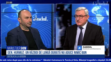 VIDEO | General-maior (r) Paul Hurmuz, despre războiul din Ucraina: „Sunt multe semnale care arată că nu s-ar rezolva problema dacă se ajunge la un armistițiu”