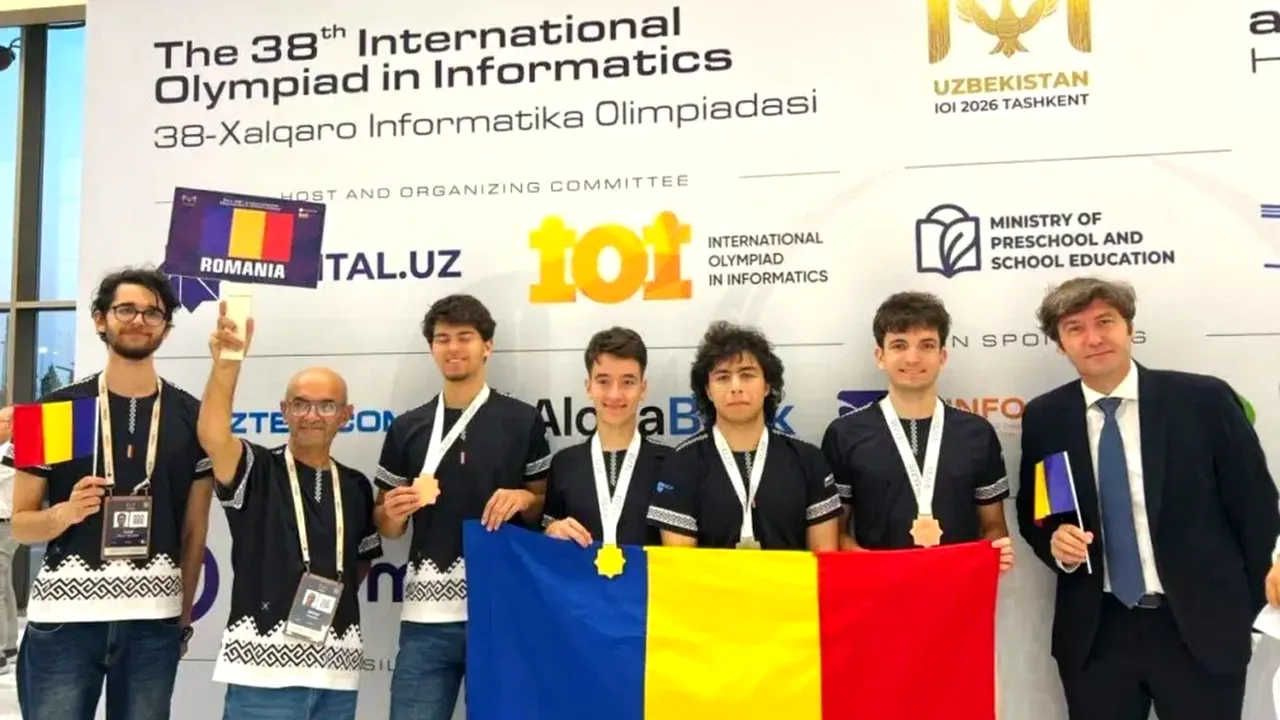 România, performanță remarcabilă la Olimpiada Internațională de Informatică: aur, argint și două medalii de bronz