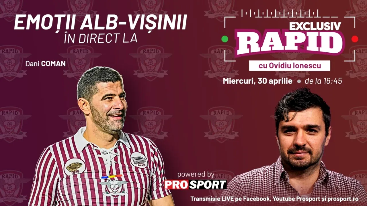 Dani Coman este invitatul special al emisiunii 