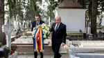 108 ani de la Unirea Basarabiei cu România. Premierul Ilie Bolojan a depus coroane de flori la Mănăstirea Cernica